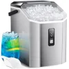 Ice maker store-AGLUCKY Nugget Ice Maker Countertop-35lbs/24H 5