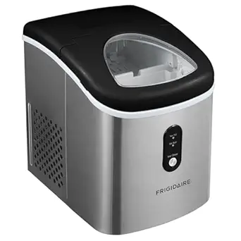 Ice maker store-Frigidaire Stainless Steel Ice Maker Machine – Heavy Duty – Makes 26 lbs of Clear Ice Per Day – Digital LED Control Panel – Transparent Window – 1.2 Quart Water Reservoir – Stainless Steel Ice maker store-Frigidaire Stainless Steel Ice Maker Machine - Heavy Duty - Makes 26 lbs of Clear Ice Per Day - Digital LED Control Panel - Transparent Window - 1.2 Quart Water Reservoir - Stainless Steel