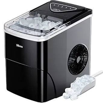 Ice maker store-Silonn Ice Maker Countertop- 9 Cubes Ready in 6 Mins Ice maker store-Silonn Ice Maker Countertop- 9 Cubes Ready in 6 Mins