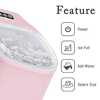 Ice maker store-Countertop Ice Maker- Portable Ice Machine with Handle 2 Ice maker store-Countertop Ice Maker- Portable Ice Machine with Handle - Image 2