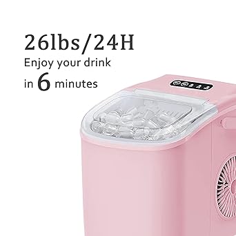 Ice maker store-Countertop Ice Maker- Portable Ice Machine with Handle 3 Ice maker store-Countertop Ice Maker- Portable Ice Machine with Handle - Image 3