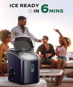 Ice maker store-Nugget Ice Maker Countertop- Pebble Ice Maker with Crushed Ice 2