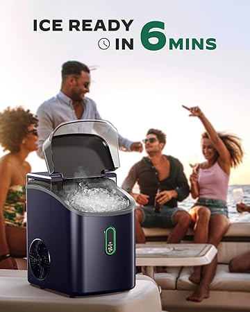 Ice maker store-Nugget Ice Maker Countertop- Pebble Ice Maker with Crushed Ice 2 Ice maker store-Nugget Ice Maker Countertop- Pebble Ice Maker with Crushed Ice - Image 2