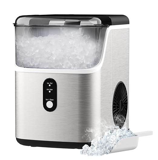 Ice maker store-Nugget Countertop Ice Maker- 33Lbs/24H Pebble Ice Machine with Soft Chewable Ice Ice maker store-Nugget Countertop Ice Maker- 33Lbs/24H Pebble Ice Machine with Soft Chewable Ice