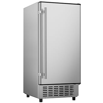 Ice maker store-Coolake 15 Inch Wide Under Counter Ice Maker- 80lbs/Day Built-in Freestanding Ice Machine with 25lbs Storage Bin Ice maker store-Coolake 15 Inch Wide Under Counter Ice Maker- 80lbs/Day Built-in Freestanding Ice Machine with 25lbs Storage Bin