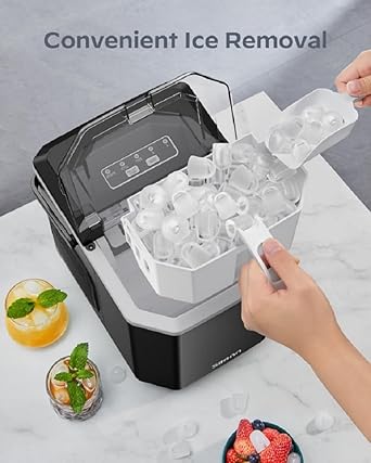 Ice maker store-Silonn Ice Maker Countertop- Portable Ice Machine with Carry Handle 3 Ice maker store-Silonn Ice Maker Countertop- Portable Ice Machine with Carry Handle - Image 3