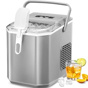 Ice maker store-Crzoe Ice Makers Countertop- Ice Machine with Handle Ice maker store-Crzoe Ice Makers Countertop- Ice Machine with Handle