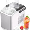 Ice maker store-Silonn Compact Nugget Ice Maker，44lbs/Day Pellet Ice Maker Machine with Timer & Self-Cleaning Function- Portable Countertop Ice Maker for Home 5