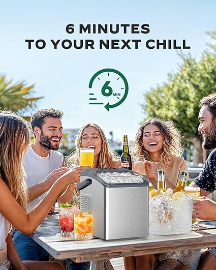 Ice maker store-Ice Makers Countertop- Portable Ice Maker with Carry Handle 2 Ice maker store-Ice Makers Countertop- Portable Ice Maker with Carry Handle - Image 2
