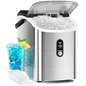 Ice maker store-Antarctic Star Nugget Ice Maker Countertop with Soft Chewable Ice- Portable Sonic Ice Maker with Basket and Scoop Ice maker store-Antarctic Star Nugget Ice Maker Countertop with Soft Chewable Ice- Portable Sonic Ice Maker with Basket and Scoop