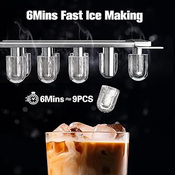 Ice maker store-Countertop Ice Maker-Portable Ice Machine with Self-Cleaning 2 Ice maker store-Countertop Ice Maker-Portable Ice Machine with Self-Cleaning - Image 2