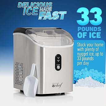 Ice maker store-Deco Chef 33LB Per Day Countertop Ice Maker- 1-Click Automatic Operation 3 Ice maker store-Deco Chef 33LB Per Day Countertop Ice Maker- 1-Click Automatic Operation - Image 3