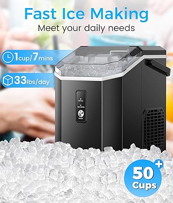 Ice maker store-Joy Pebble Nugget Ice Maker- 10 3 Ice maker store-Joy Pebble Nugget Ice Maker- 10 - Image 3