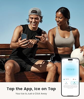 Ice maker store-ecozy Smart Ice Maker- Portable Ice Makers Countertop with App Remote & Voice Control 3 Ice maker store-ecozy Smart Ice Maker- Portable Ice Makers Countertop with App Remote & Voice Control - Image 3