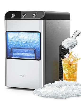 Ice maker store-WIE Nugget Countertop Ice Maker- 37lbs/24H Soft Chewable Pebble Portable Ice Machine Ice maker store-WIE Nugget Countertop Ice Maker- 37lbs/24H Soft Chewable Pebble Portable Ice Machine