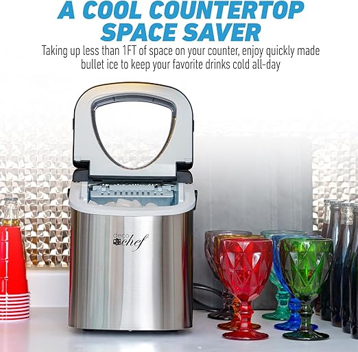 Ice maker store-Deco Compact Countertop Ice Maker- 26LBs in 24HRs 3 Ice maker store-Deco Compact Countertop Ice Maker- 26LBs in 24HRs - Image 3