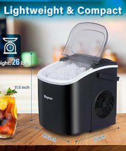 Ice maker store-Ice Maker Countertop- Portable Ice Machine Self-Cleaning 2