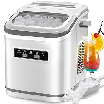 Ice maker store-Ice Maker Countertop- Portable Self-Cleaning Ice Machine with Ice Scoop and Basket Ice maker store-Ice Maker Countertop- Portable Self-Cleaning Ice Machine with Ice Scoop and Basket