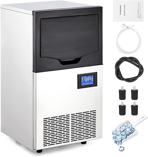 Ice maker store-Commercial Ice Maker Machine-Freestanding/Under Counter Stainless Steel Ice Machine Ice maker store-Commercial Ice Maker Machine-Freestanding/Under Counter Stainless Steel Ice Machine