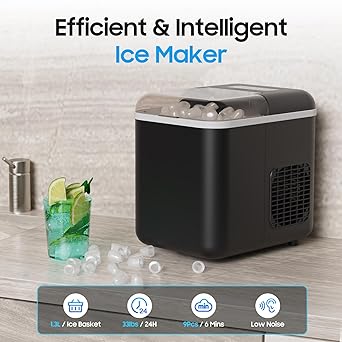 Ice maker store-Smart Ice Maker- Portable Ice Makers Countertop with App Remote & Voice Control 2 Ice maker store-Smart Ice Maker- Portable Ice Makers Countertop with App Remote & Voice Control - Image 2
