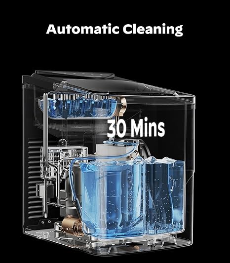 Ice maker store-Silonn Smart Countertop Ice Maker – 9 Bullet Cubes in 6 Mins- 26 lbs per Day 3 Ice maker store-Silonn Smart Countertop Ice Maker - 9 Bullet Cubes in 6 Mins- 26 lbs per Day - Image 3