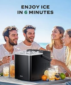 Ice maker store-Silonn Ice Maker Countertop- Portable Ice Maker with Carry Handle 2