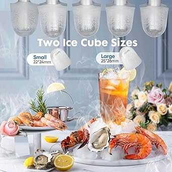 Ice maker store-DUMOS Countertop Ice Maker- 9 Ice Cubes in 6 Minutes 3 Ice maker store-DUMOS Countertop Ice Maker- 9 Ice Cubes in 6 Minutes - Image 3