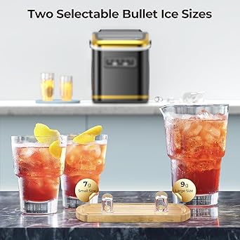Ice maker store-Ice Maker Countertop ZAFRO- Self-Cleaning Ice Machine with Ice Scoop and Basket 3 Ice maker store-Ice Maker Countertop ZAFRO- Self-Cleaning Ice Machine with Ice Scoop and Basket - Image 3