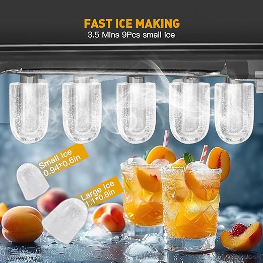 Ice maker store-38lbs per Day Ice Maker Machine- Large Capacity Countertop Self-Cleaning 2 Ice maker store-38lbs per Day Ice Maker Machine- Large Capacity Countertop Self-Cleaning - Image 2