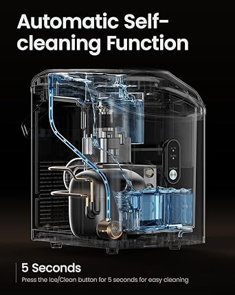 Ice maker store-Nugget Ice Maker Countertop- 34lbs/24H Pebble Ice Machine 3 Ice maker store-Nugget Ice Maker Countertop- 34lbs/24H Pebble Ice Machine - Image 3