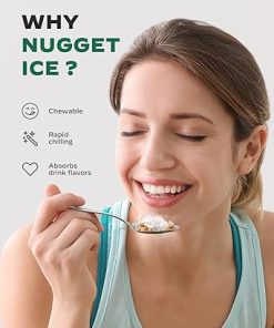 Ice maker store-Silonn Nugget Ice Maker Countertop- Pebble Ice Maker with Soft Chewable Ice 2
