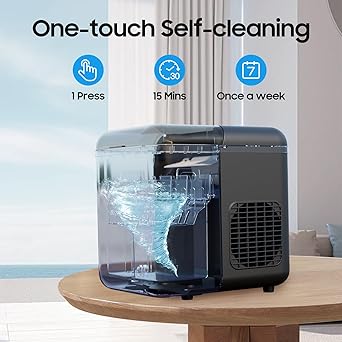Ice maker store-Smart Ice Maker- Portable Ice Makers Countertop with App Remote & Voice Control 3 Ice maker store-Smart Ice Maker- Portable Ice Makers Countertop with App Remote & Voice Control - Image 3