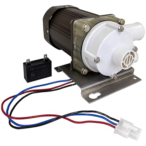Ice maker store-IMM Ice Machine Motor Replacement for Hoshizaki S-0730 Ice Machine Motors Includes mounting Plate- 14 inch Cable & Plug. 2 Ice maker store-IMM Ice Machine Motor Replacement for Hoshizaki S-0730 Ice Machine Motors Includes mounting Plate- 14 inch Cable & Plug. - Image 2