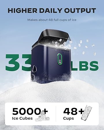 Ice maker store-Nugget Ice Maker Countertop- Pebble Ice Maker with Crushed Ice 3 Ice maker store-Nugget Ice Maker Countertop- Pebble Ice Maker with Crushed Ice - Image 3