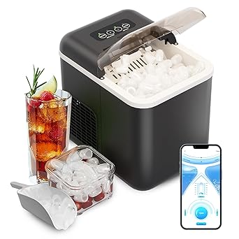 Ice maker store-Smart Ice Maker- Portable Ice Makers Countertop with App Remote & Voice Control Ice maker store-Smart Ice Maker- Portable Ice Makers Countertop with App Remote & Voice Control