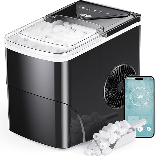 Ice maker store-Silonn Smart Countertop Ice Maker – 9 Bullet Cubes in 6 Mins- 26 lbs per Day Ice maker store-Silonn Smart Countertop Ice Maker - 9 Bullet Cubes in 6 Mins- 26 lbs per Day