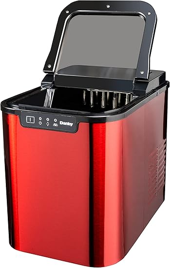 Ice maker store-Danby DIM2500RDB Countertop Ice Maker- Makes 25 lbs Ice in 24 Hrs 3 Ice maker store-Danby DIM2500RDB Countertop Ice Maker- Makes 25 lbs Ice in 24 Hrs - Image 3