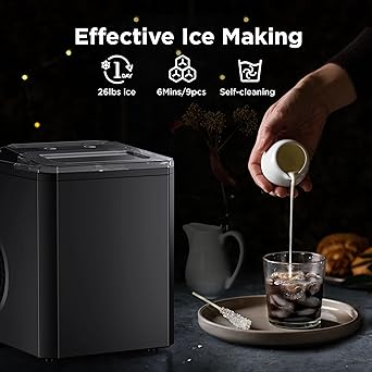 Ice maker store-Countertop Ice Maker- 9 Cubes Ready in 6 Mins 2 Ice maker store-Countertop Ice Maker- 9 Cubes Ready in 6 Mins - Image 2