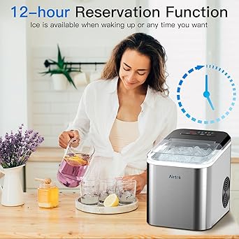 Ice maker store-Ice Makers Countertop with Reservation- 28LBs/24H 3 Ice maker store-Ice Makers Countertop with Reservation- 28LBs/24H - Image 3