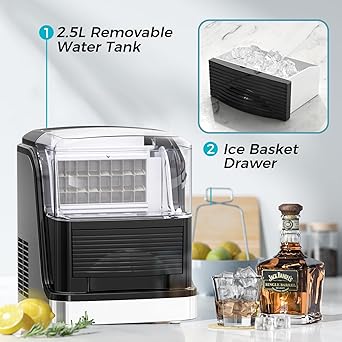 Ice maker store-Ice Cube Maker Countertop- 35lbs/Day 3 Ice maker store-Ice Cube Maker Countertop- 35lbs/Day - Image 3