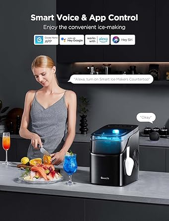 Ice maker store-GoveeLife Smart Ice Maker Countertop- Portable Ice Machine with Voice Control 2 Ice maker store-GoveeLife Smart Ice Maker Countertop- Portable Ice Machine with Voice Control - Image 2