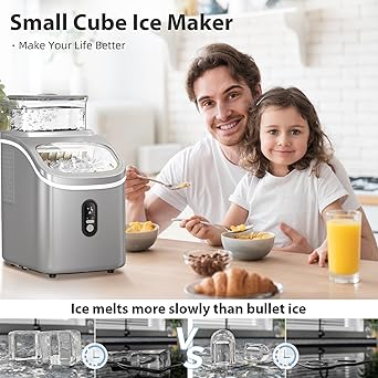Ice maker store-Ice Cube Maker with External Water Tank- 34Lbs/Day 3 Ice maker store-Ice Cube Maker with External Water Tank- 34Lbs/Day - Image 3