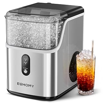 Ice maker store-EUHOMY Nugget Ice Makers Countertop- Pebble Ice Maker Machine with 34lbs/24H Soft Ice Ice maker store-EUHOMY Nugget Ice Makers Countertop- Pebble Ice Maker Machine with 34lbs/24H Soft Ice