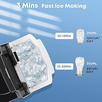 Ice maker store-Nugget Ice Maker Countertop- 38LBS/Day 3 Ice maker store-Nugget Ice Maker Countertop- 38LBS/Day - Image 3