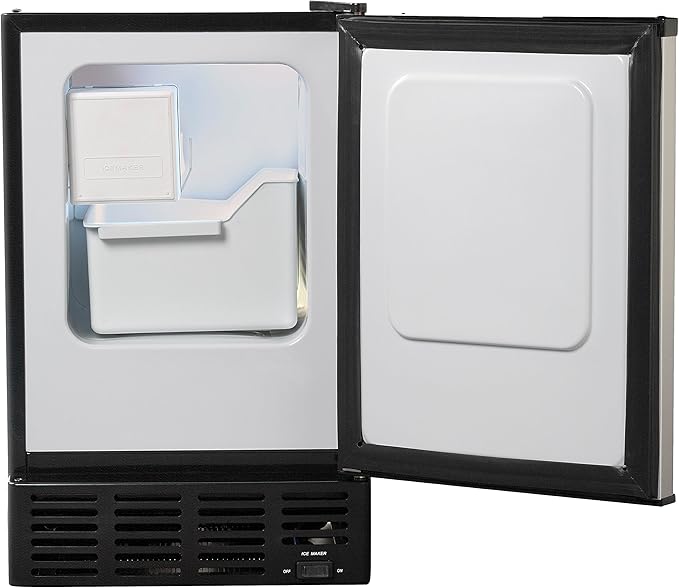 Ice maker store-SPT IM-150USA Stainless Steel Undercounter Ice Maker with Freezer- No Drain Required 2 Ice maker store-SPT IM-150USA Stainless Steel Undercounter Ice Maker with Freezer- No Drain Required - Image 2