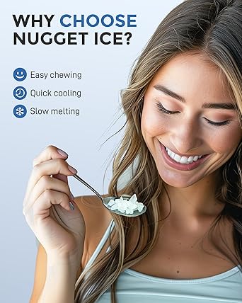 Ice maker store-Nugget Ice Maker – Compact Countertop- 33 LBS/24 H 2 Ice maker store-Nugget Ice Maker - Compact Countertop- 33 LBS/24 H - Image 2