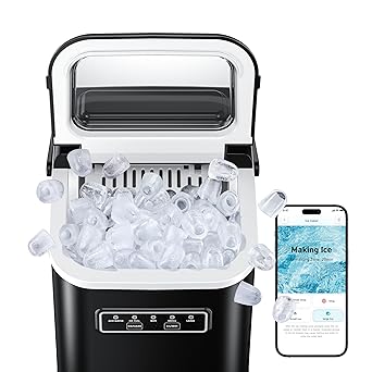 Ice maker store-ecozy Smart Ice Maker- Portable Ice Makers Countertop with App Remote & Voice Control Ice maker store-ecozy Smart Ice Maker- Portable Ice Makers Countertop with App Remote & Voice Control
