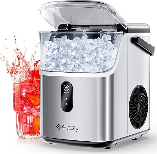 Ice maker store-ecozy Nugget Ice Maker Countertop- Ice Maker with 33 lbs/24H Ice maker store-ecozy Nugget Ice Maker Countertop- Ice Maker with 33 lbs/24H