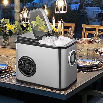 Ice maker store-Magshion Ice Maker Countertop- 9 Cubes Ready in 10mins 3 Ice maker store-Magshion Ice Maker Countertop- 9 Cubes Ready in 10mins - Image 3